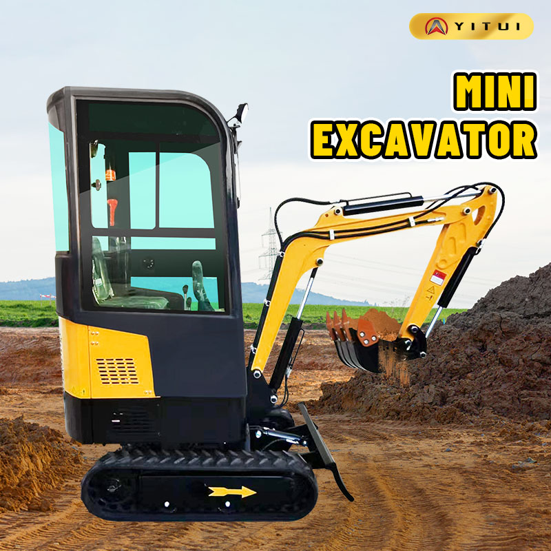 Mini-pelle sur chenilles de 1,2 tonne – Compacte. Efficace. Sur mesure.