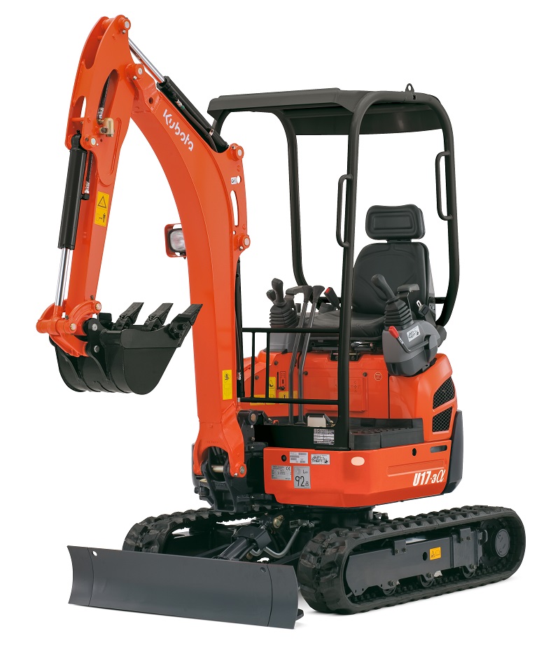 KUBOTA U17-3a 1,5T Minibagger